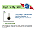 Drinking Water Treatment High Purity Ferric Chloride 38% Solution/Liquid FeCl3